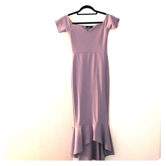 LILAC MERMAID DRESS - Picture 1 of 4